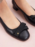 PAZZION, 3029-1 LOW HEELS, Black