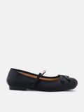 PAZZION, C125-2A MARYJANE-FLATS, Black