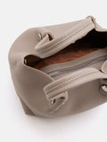 PAZZION, Jil Top Handle Bag, Grey