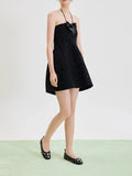 PAZZION, Levante Gem Embelished Flats, Black