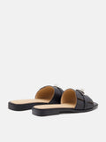 PAZZION, Lexley.O Twist Lock Accent Slides, Black