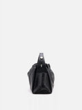 PAZZION, Octavia Ruched Bag, Black