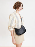 PAZZION, Renata Woven Bag, Black