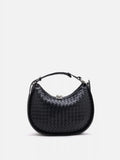 PAZZION, Renata Woven Bag, Black