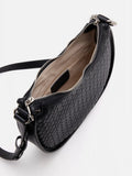 PAZZION, Renata Woven Bag, Black