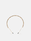 Nicola Diamante Hair Band With Pearls