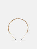 Nicola Diamante Hair Band With Pearls
